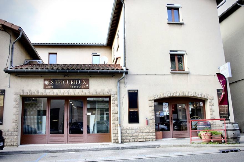 Le restaurant - Les Epicurieux - Restaurant Tupin et Semons - Cave a vin Ampuis